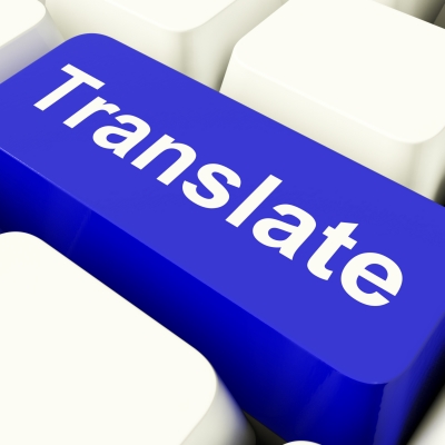 Translator from English, translation