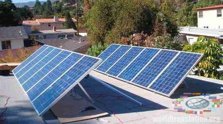 Электрические солнечные батареи