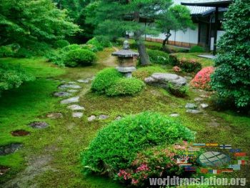 Garden in the Japanese style