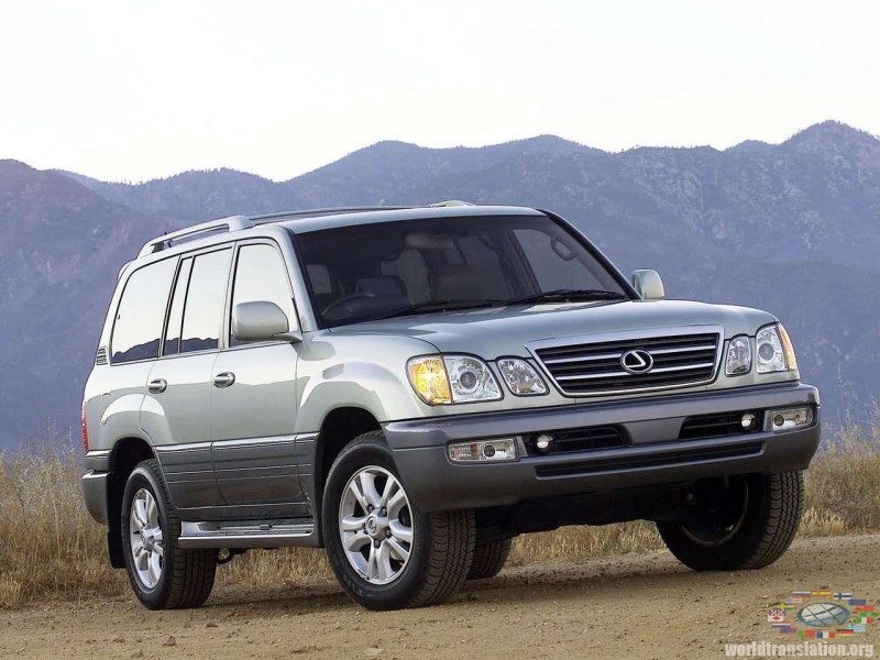 Мир переводов :: Обзор внедорожника Lexus LX470 + видео: \"Тест драйв\"