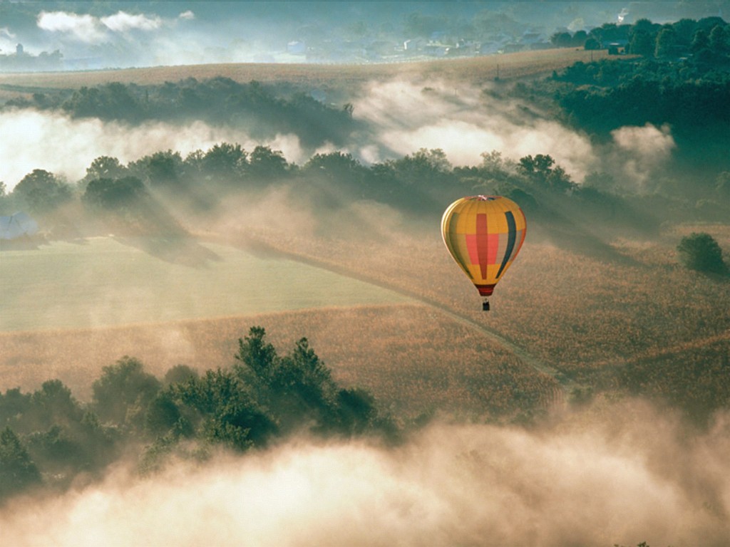 полет на воздушном шаре