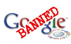 Google sanctions in 2012