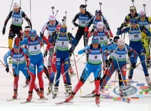 biathlon race