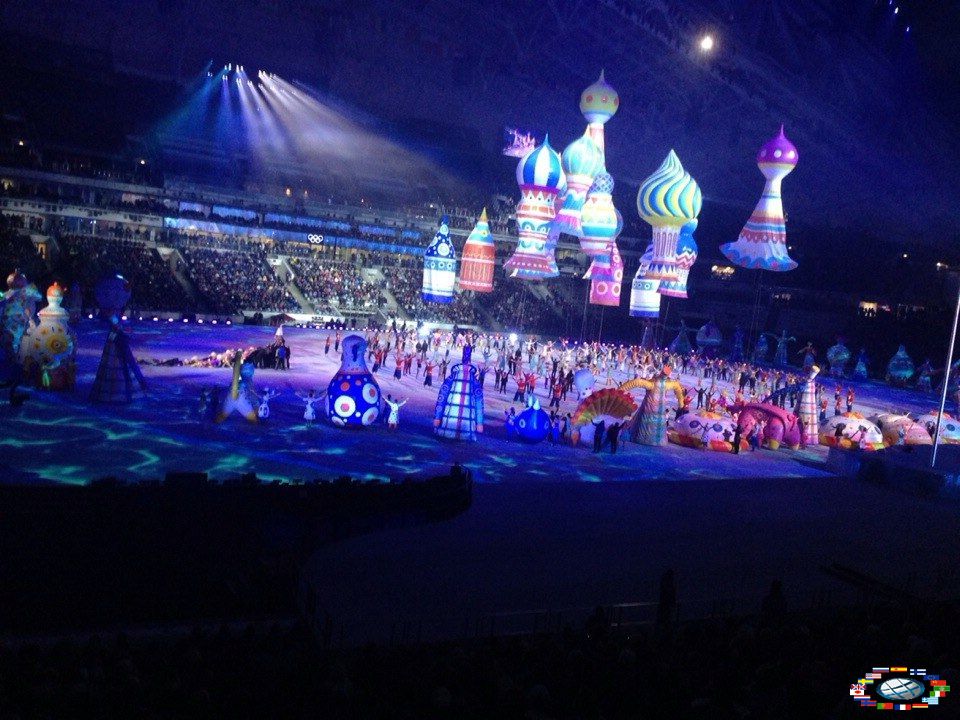 Открытие Олимпиады Сочи-2014