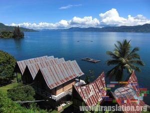 Lake Toba the main attraction of Sumatra