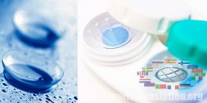 Contact lenses Care