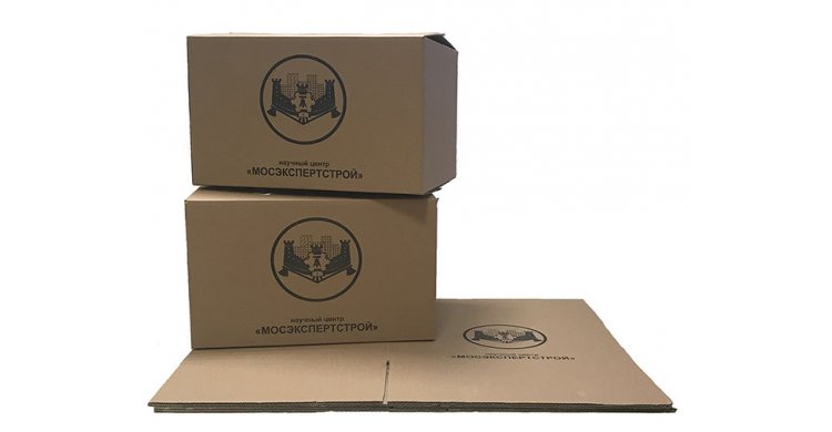 коробки с логотипом