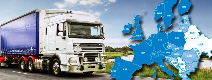 Вантажоперевезення з Європи