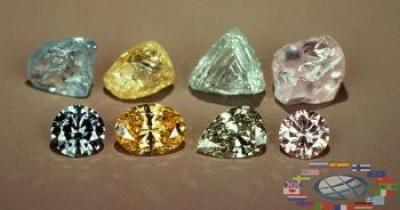 Дорогоцінні камені: Червоні фантазійні діаманти